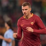 Roma-Sampdoria-dzeko gol esultanza