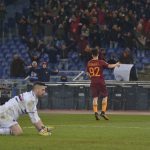 Roma-Sampdoria-gol esultanza el shaarawy