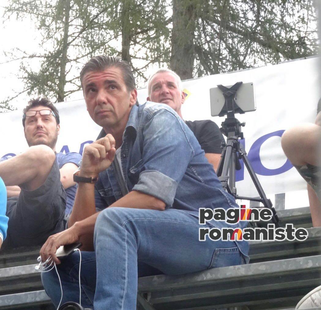 Pinzolo. L'agente Pietro Chiodi assiste alla seduta pomeridiana FOTO