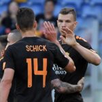 FBL-ITA-SERIE A-ROMA-CHIEVO dzeko schick gol esultanza