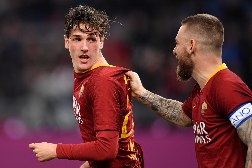 De Rossi su Zaniolo: “In allenamento dovevamo picchiarlo…”