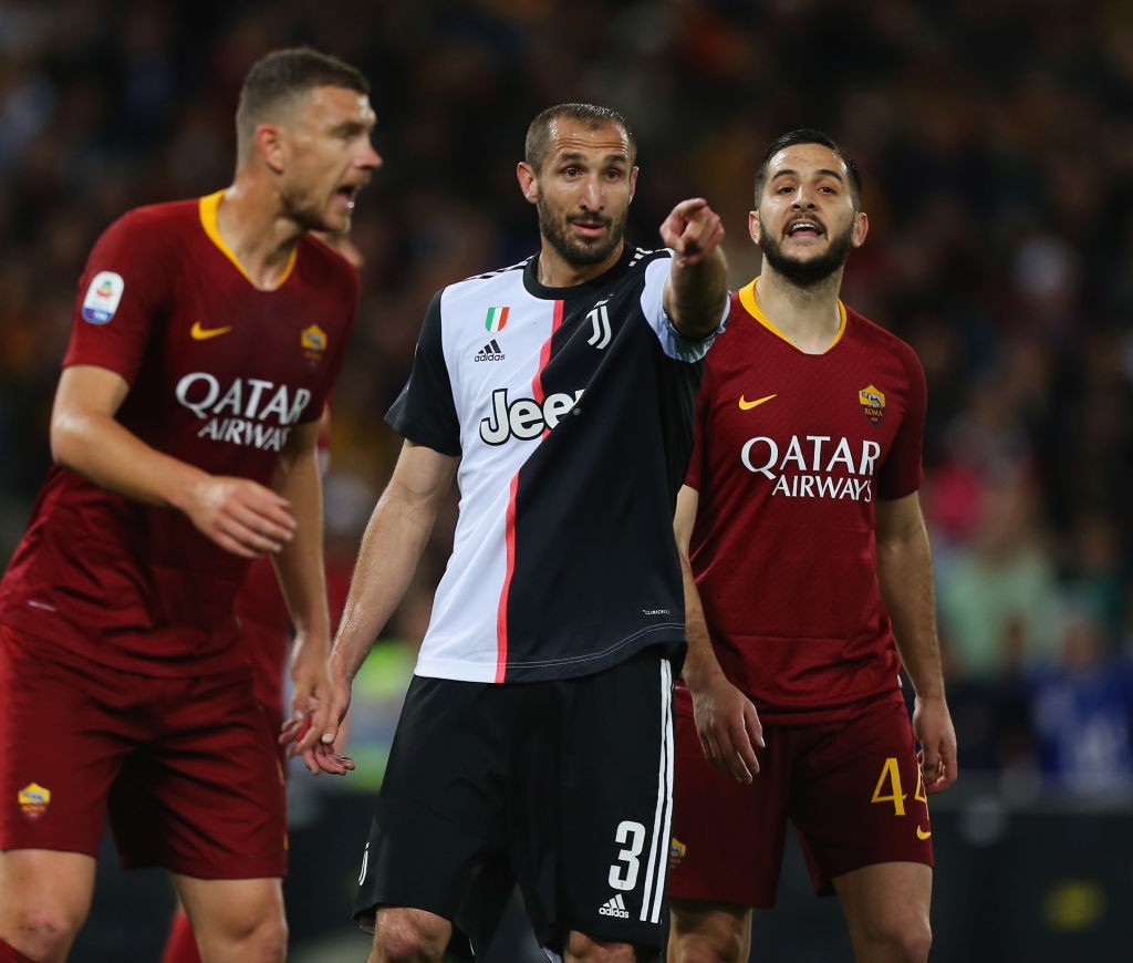 Risultati immagini per roma juventus 2-0 2019