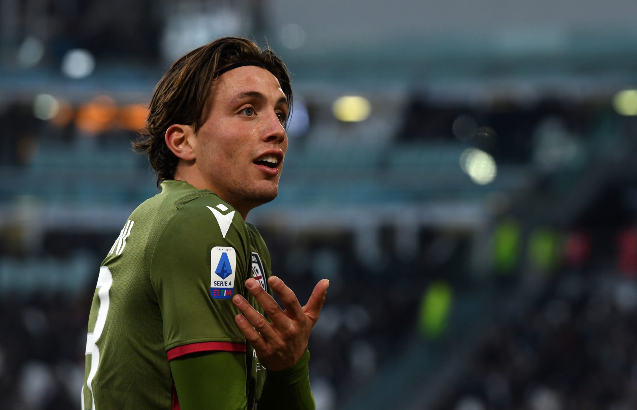 La meglio gioventù Luca Pellegrini dalle parole d'amore ai fischi