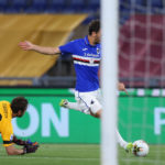 roma sampdoria gol gabbiadini mirante