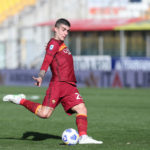 Gianluca Mancini defender for A.S. Roma during the Serie A Tim Match between Parma Calcio 1913 Verona and A.S. Roma, in