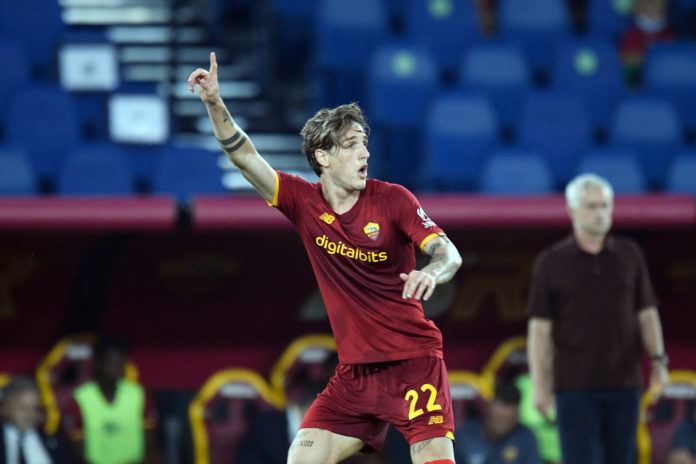 12th September 2021; Olimpico Stadium, Rome, Italy; Serie A championship football, AS Roma versus US Sassulo ; Nicolo Z