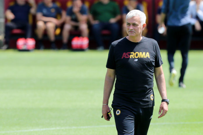 AS Roma Training Session And Press Conference - UEFA Europa Conference League Final 2021/22