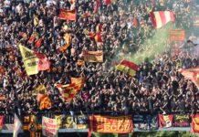 Settore ospiti sold out in 10 minuti