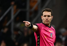 Roma-Sassuolo, arbitra Marcenaro. Maggioni al Var