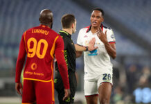 Roma-Cagliari, Mina in forte dubbio: problema al ginocchio per il difensore rossoblù