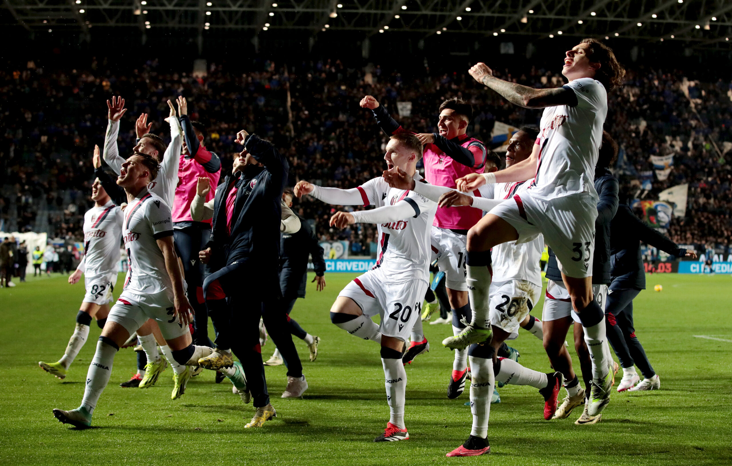 Serie A, Atalanta-Bologna 1-2. Vittoria in rimonta per la squadra di Motta