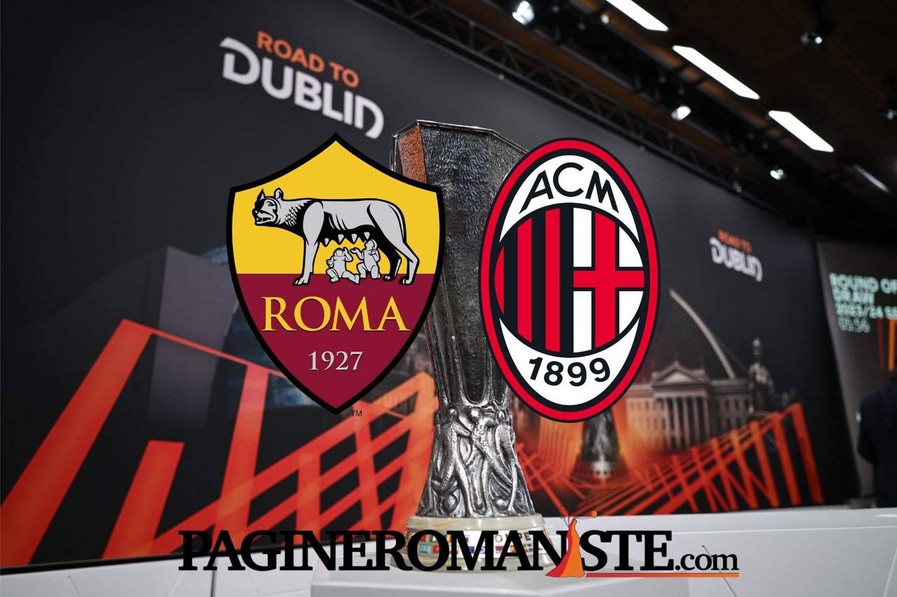 Sorteggi Europa League, sarà Milan vs Roma. Evitati Liverpool e Bayer Leverkusen