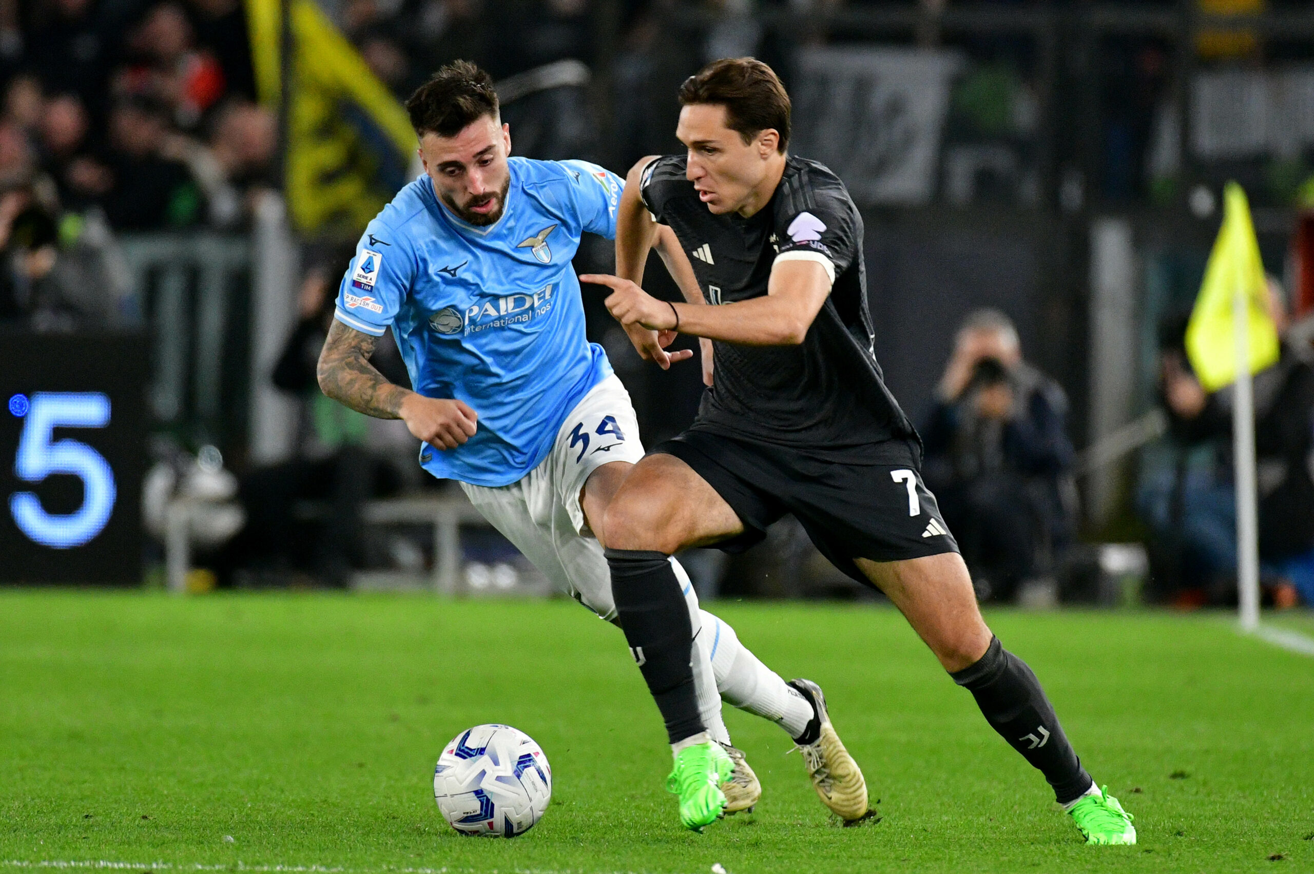 Serie A, Lazio-Juventus 1-0. Marusic regala i tre punti ai biancocelesti in pieno recupero