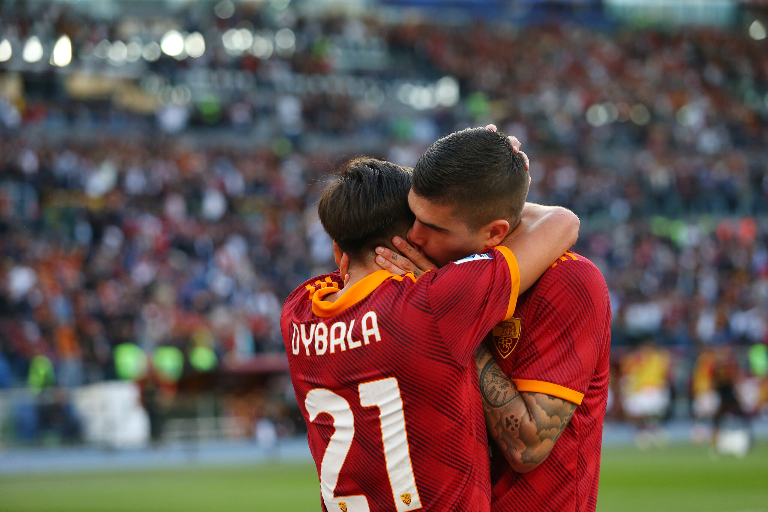 Roma-Lazio 1-0. I giallorossi vincono il derby grazie alla rete di Mancini