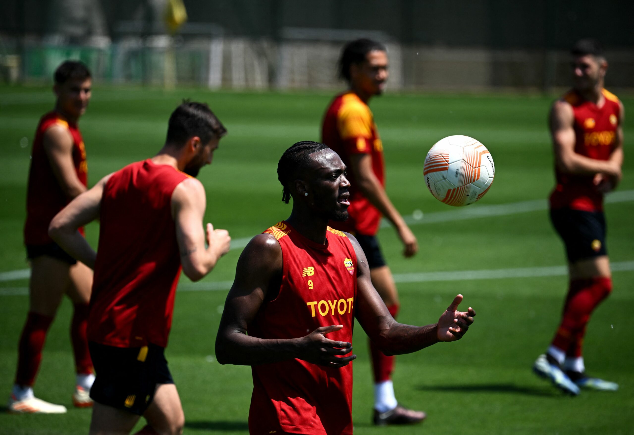 Allenamento Roma, lavoro di scarico per chi ha giocato. Per gli altri partitella non ufficiale con l’Ostiamare