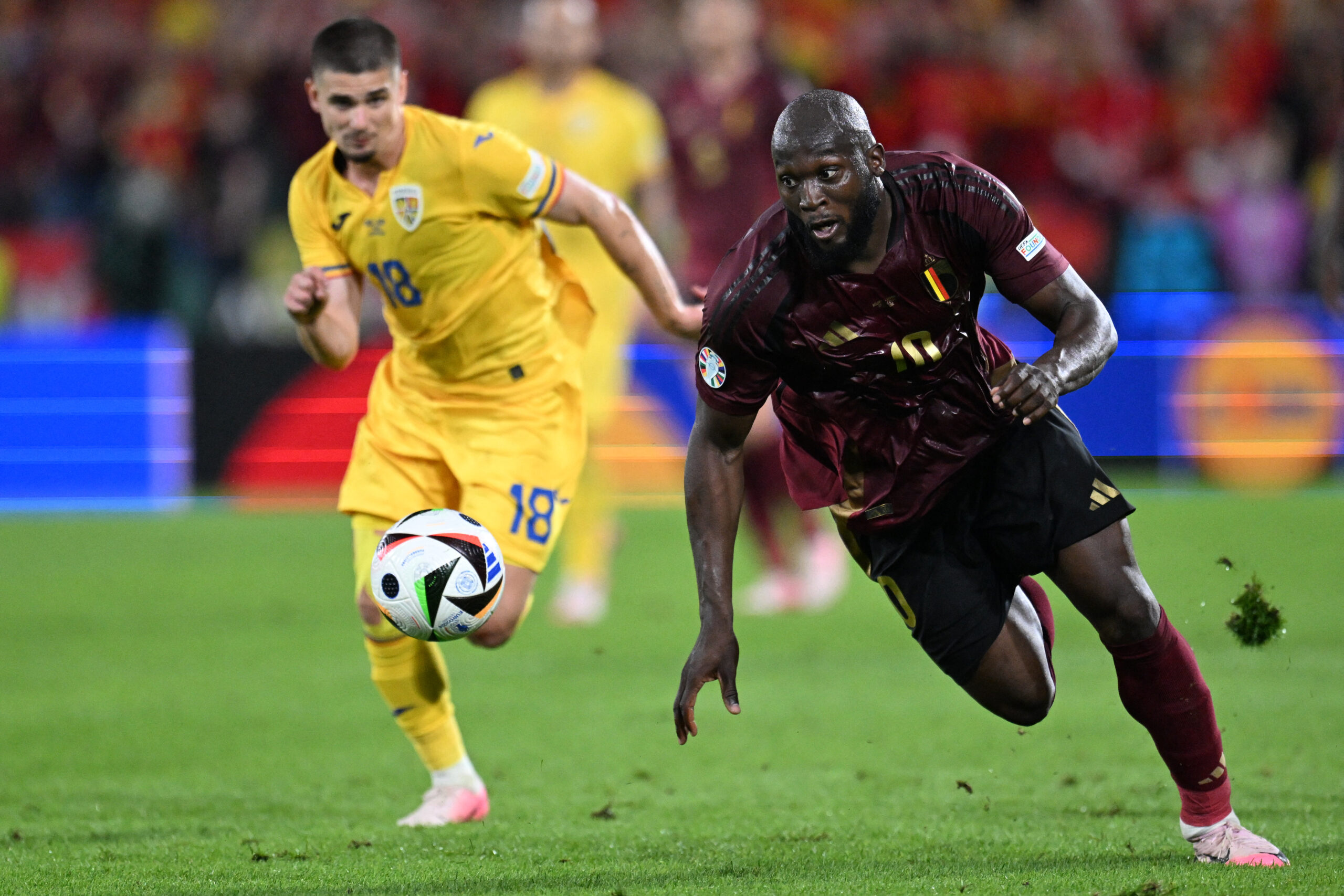 Belgio-Romania 2-0, Lukaku in campo per 90′ minuti: per lui terzo gol annullato dal Var