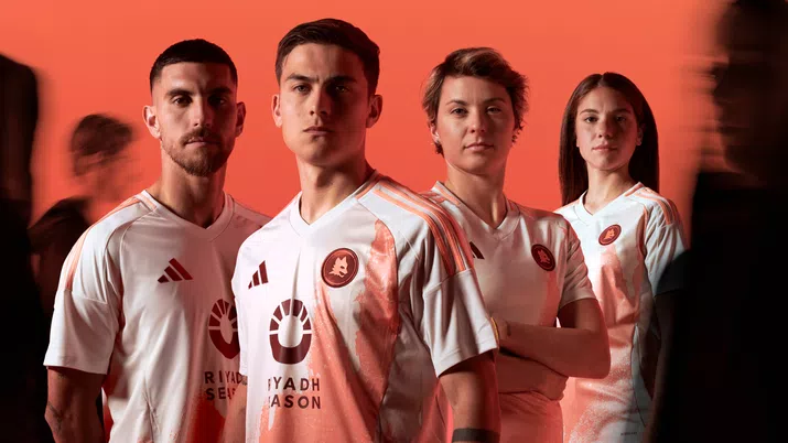 Roma e Adidas svelano la seconda maglia della stagione 2024/25 – FOTO