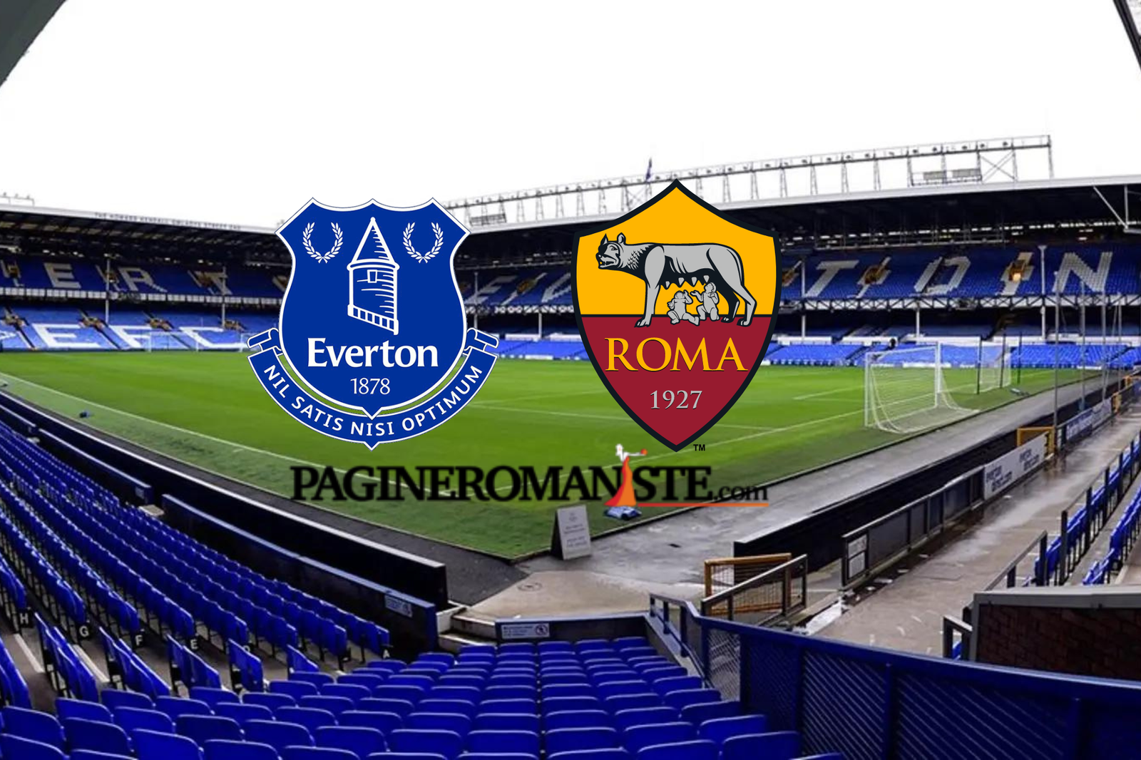 Everton-Roma 1-1. Termina in pareggio la sfida amichevole con gli inglesi