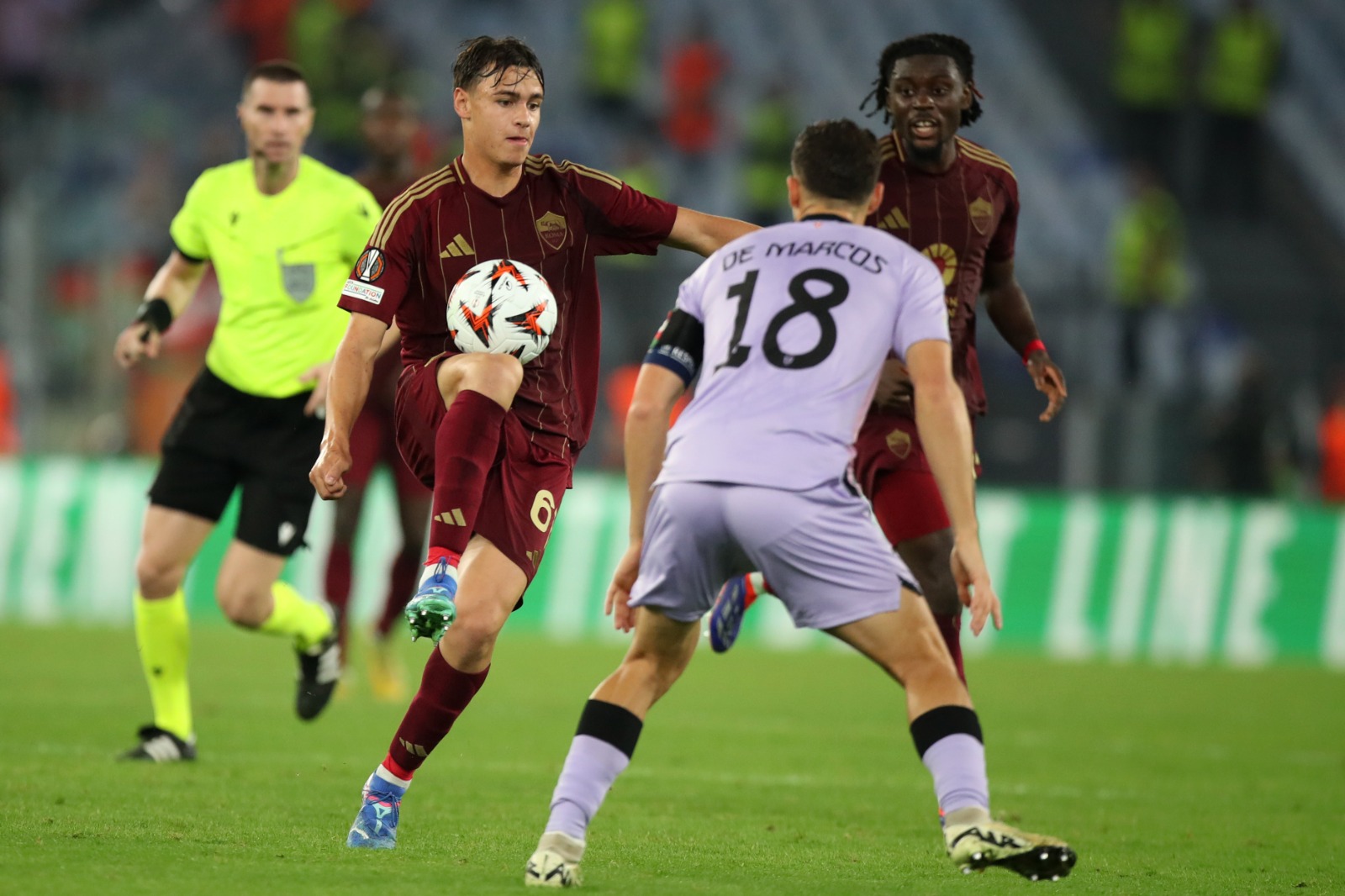 Dovbyk non basta alla Roma: con il Bilbao finisce 1-1