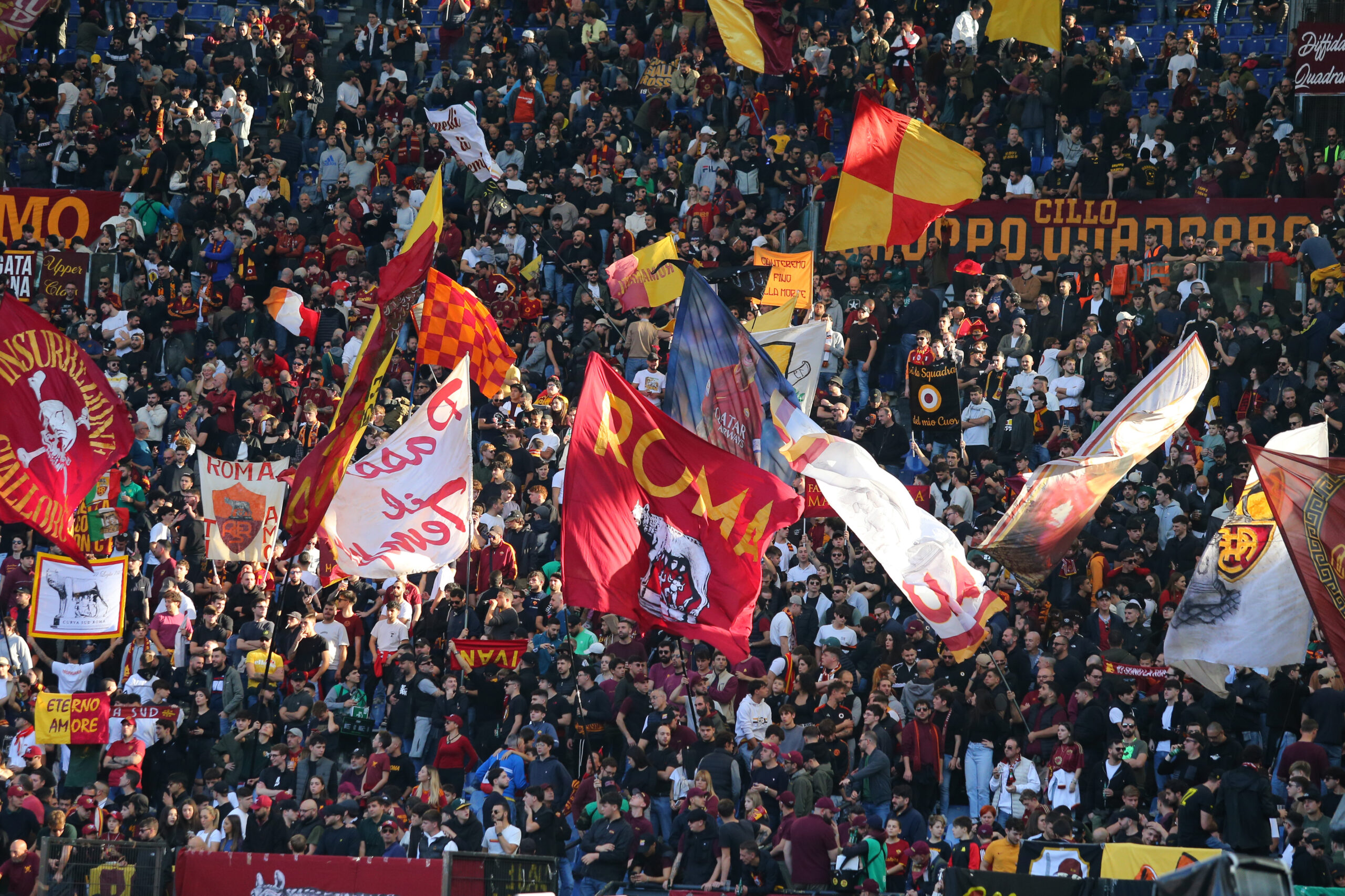 L’Olimpico si prepara: c’è tanta voglia di Roma
