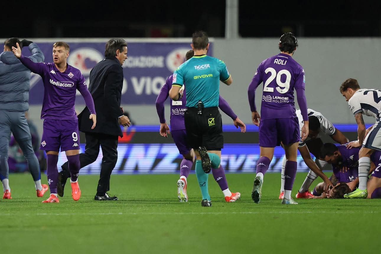 Serie A, Fiorentina-Inter. Bove è stabile. Prima diagnosi: crisi epilettica ed arresto cardiaco