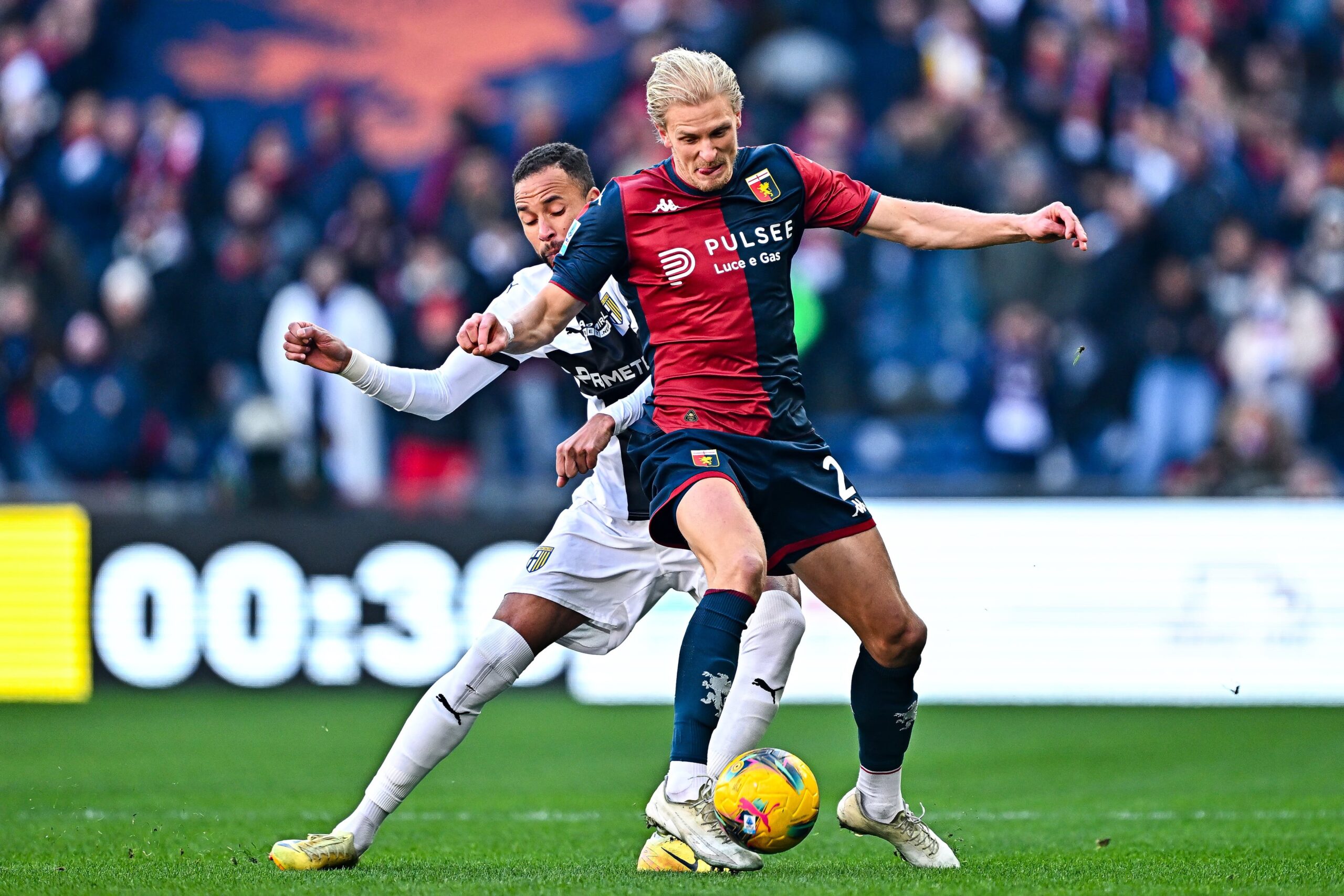 Serie A, Genoa-Parma 1-0: primo successo casalingo per i rossoblù. Decide Frendrup