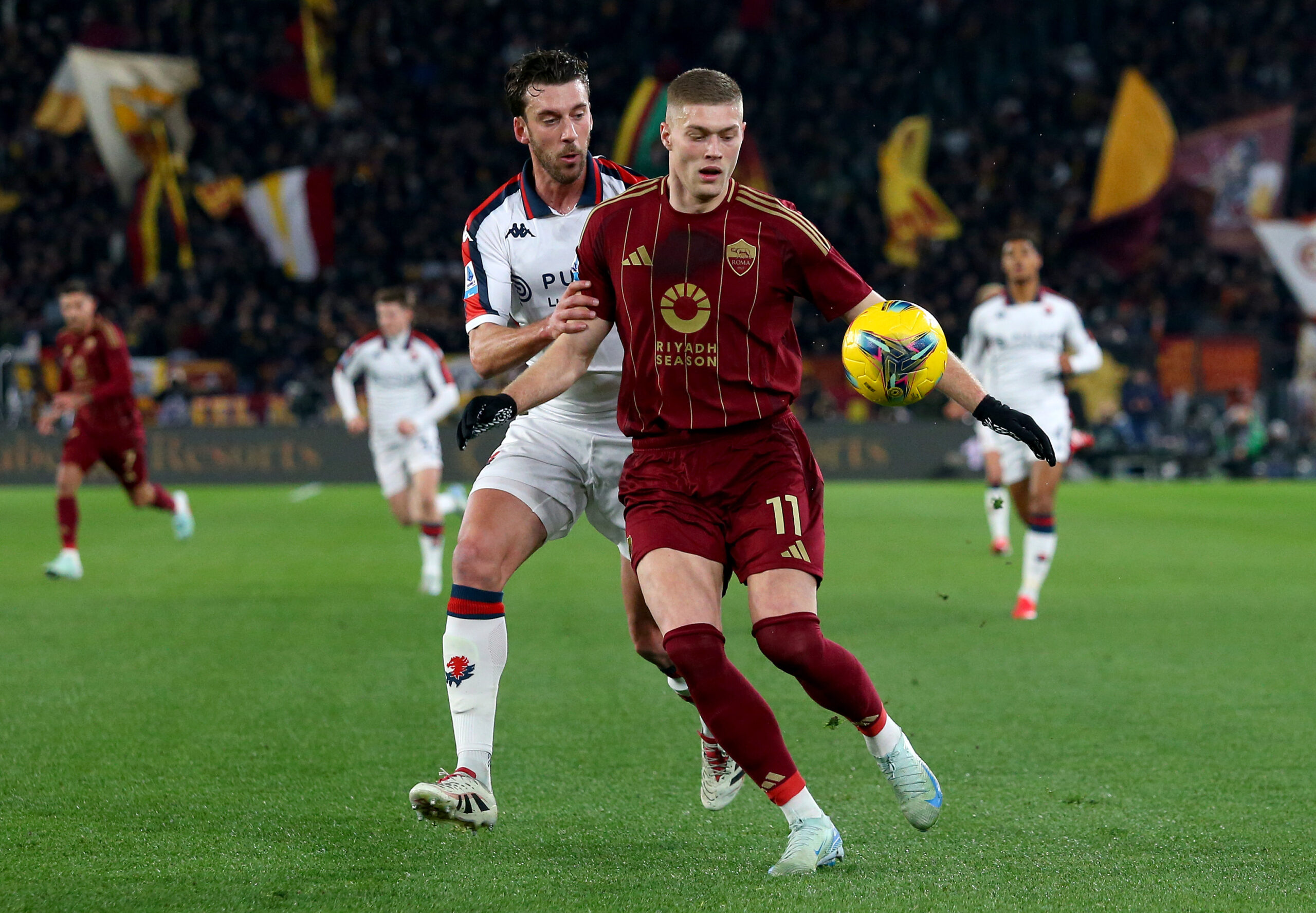 Roma-Genoa 3-1, Dovbyk: “Esulterò quando farò più di un gol”