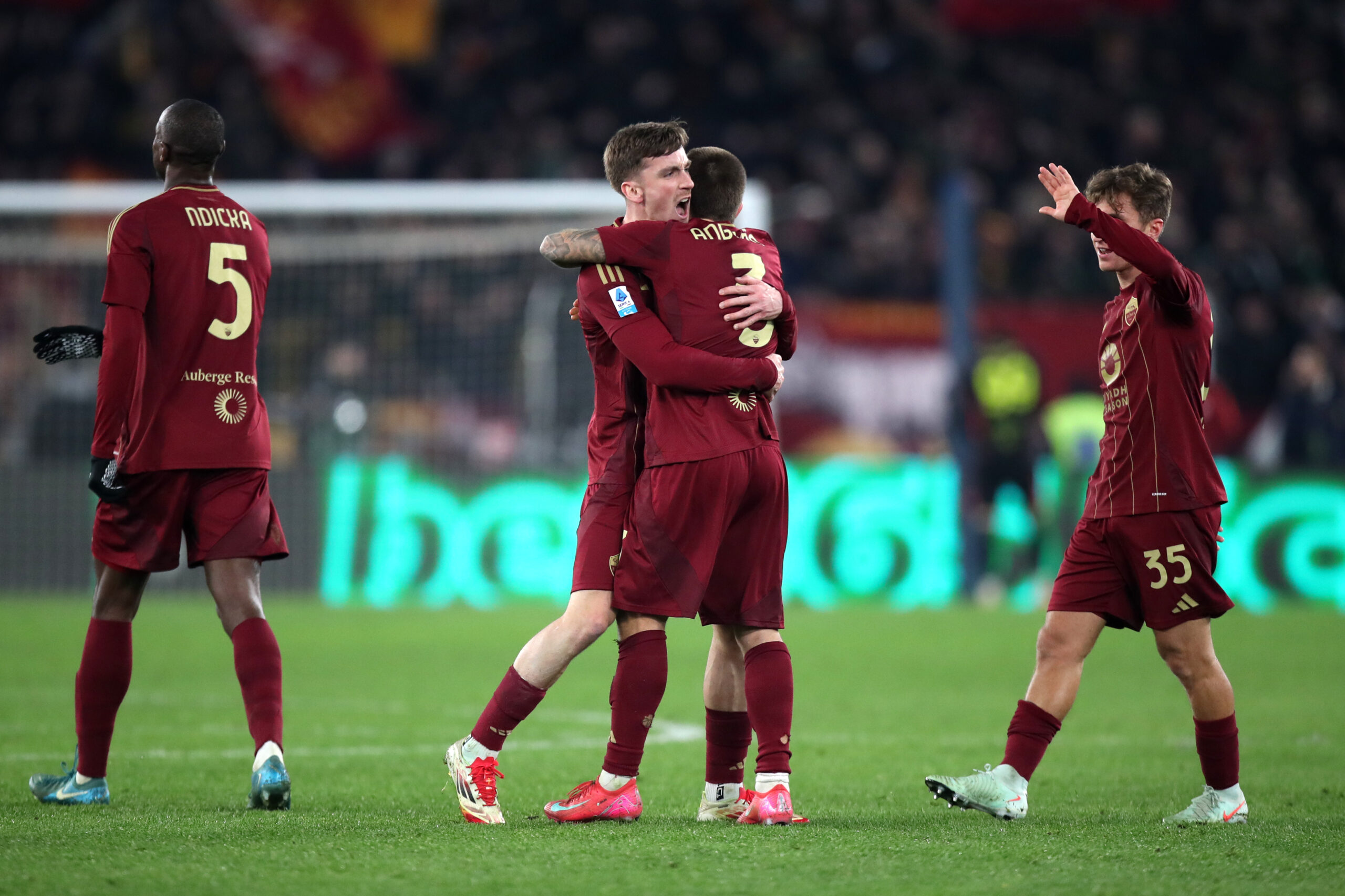 Roma, decisivi i cambi di Ranieri: ora è zona Europa