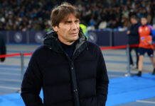 Napoli, Conte: “Spinazzola oggi per la prima volta si è allenato, anche con un ritmo abbastanza intenso, senza avvertire dolore al pube”