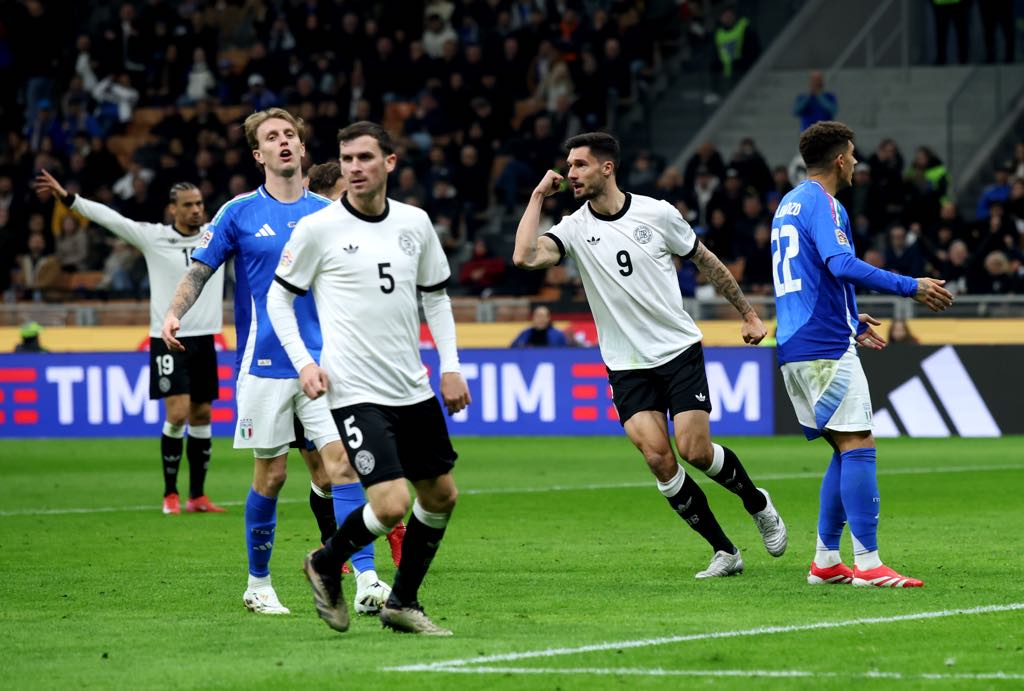 Nations League, Italia-Germania 1-2: non basta Tonali. I tedeschi vincono in rimonta grazie alle reti di Kleindienst e Goretzka