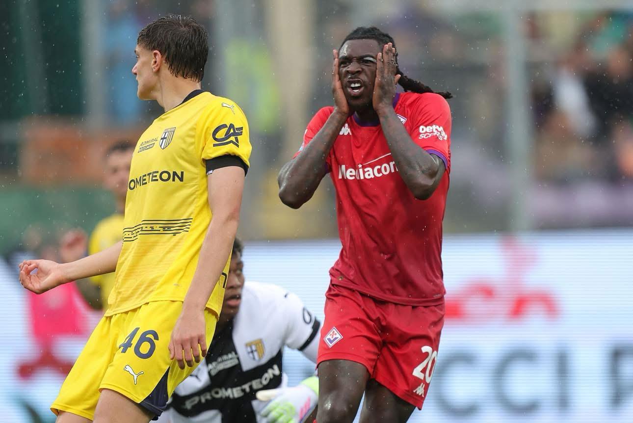 Serie A, Fiorentina-Parma 0-0: la viola frena ma aggancia la Roma in classifica. Reti bianche anche tra Verona-Genoa