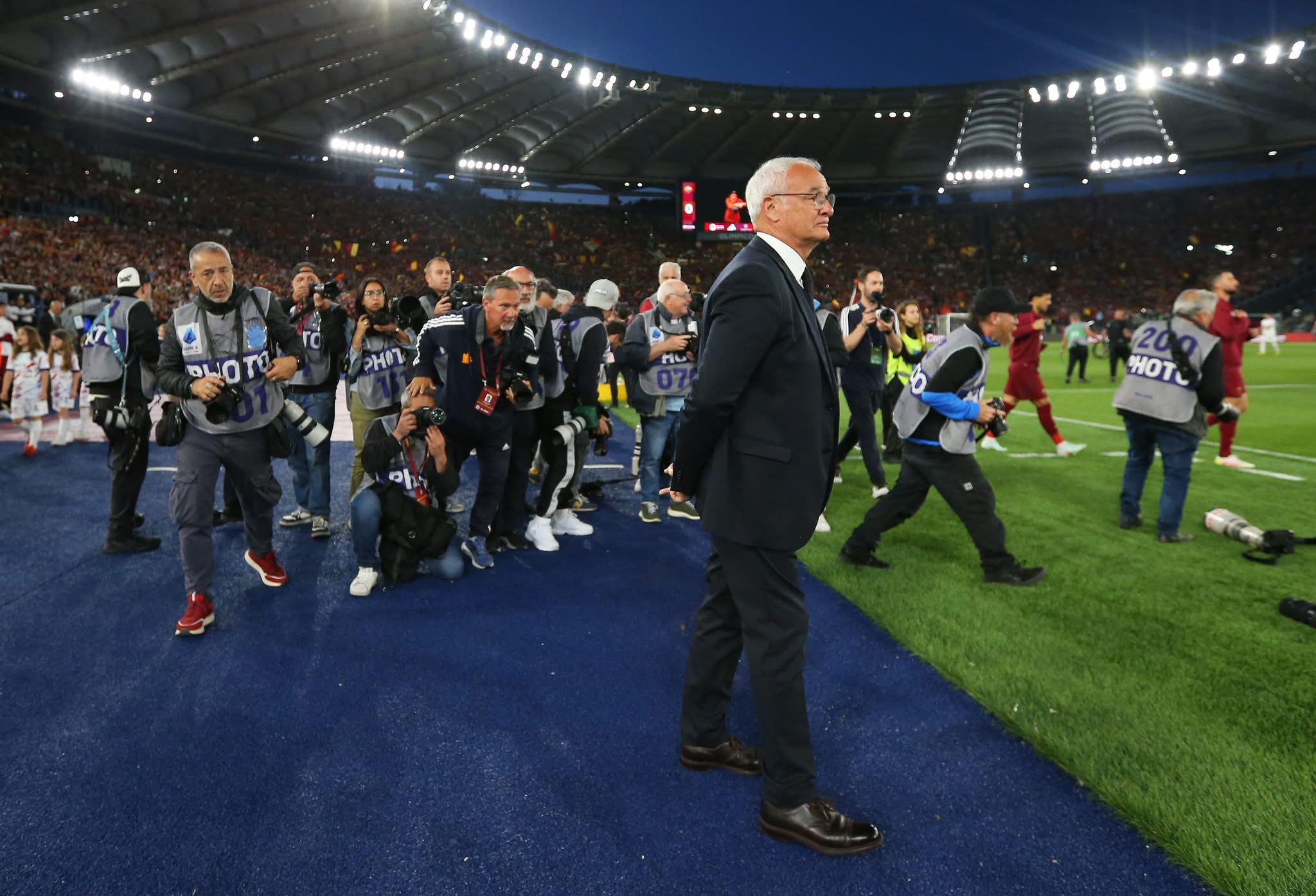 L’Olimpico saluta Ranieri. Vivo il sogno Champions