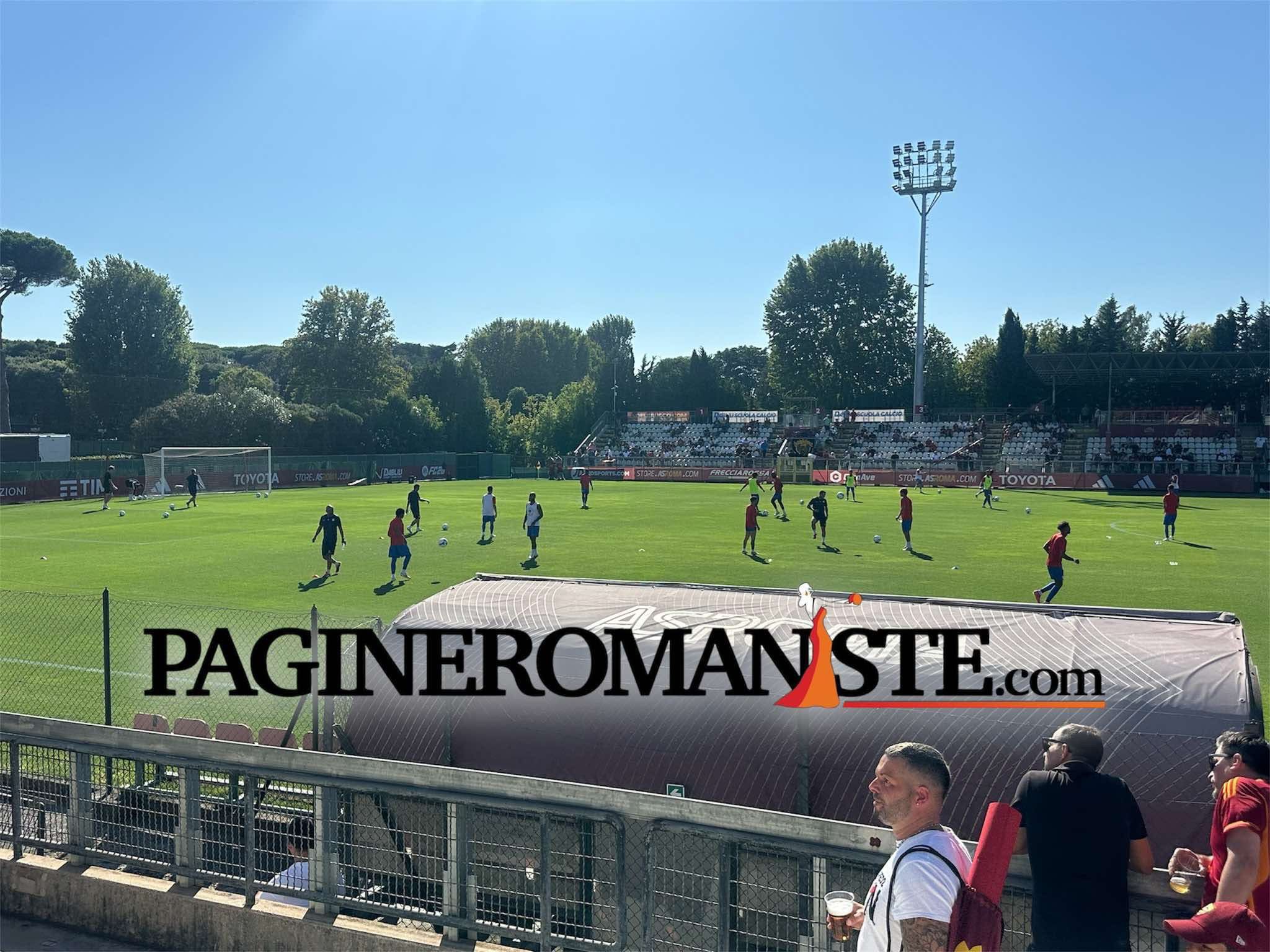 Trigoria, la Roma riparte con gli allenamenti: Dybala e Ndicka tornano in gruppo – FOTO