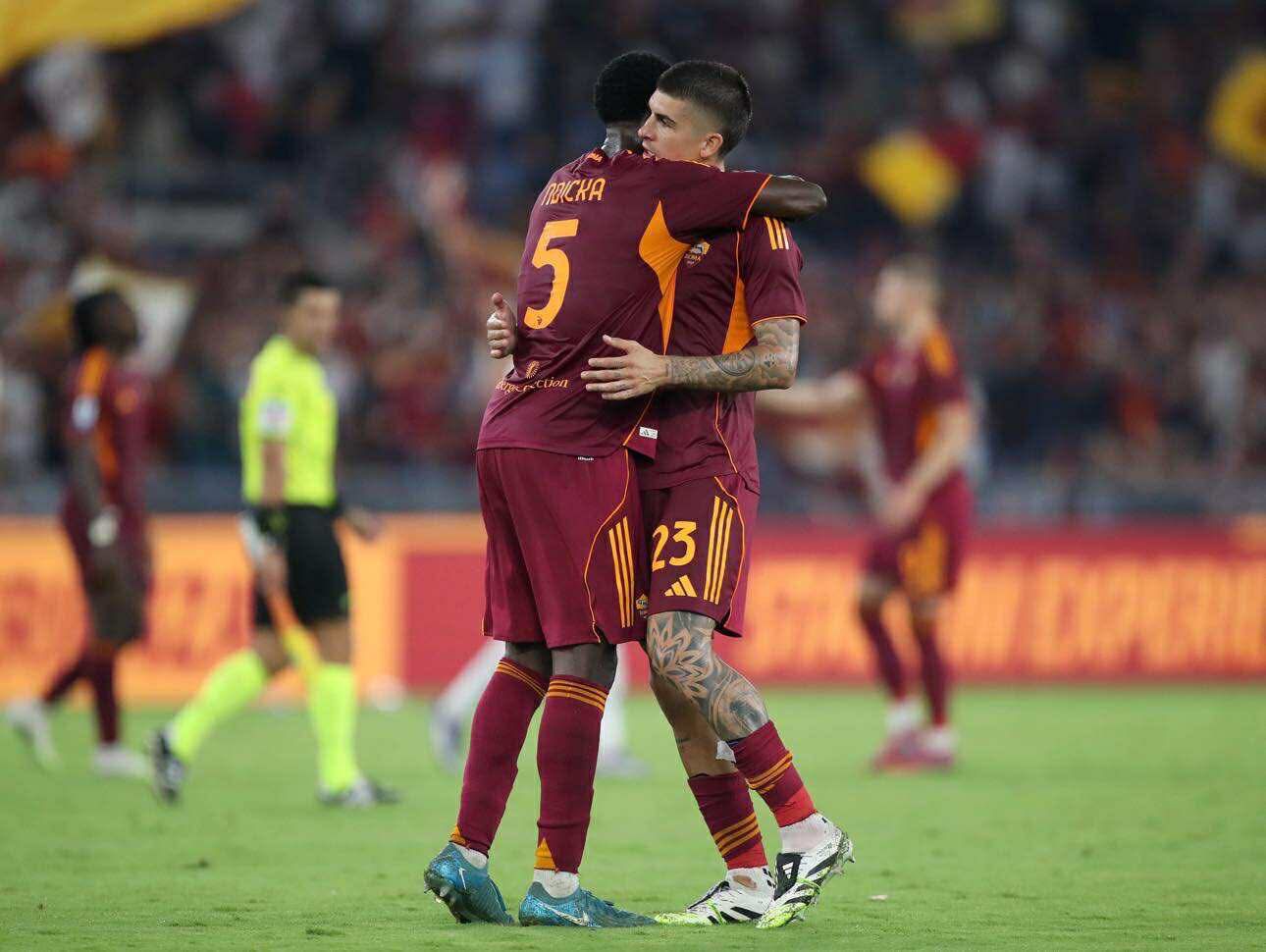 Europa League, Nizza-Roma 1-2: Ndicka e Mancini regalano la prima vittoria europea ai giallorossi