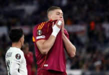 Infortuni Roma, allarme Dovbyk: lesione al retto femorale, stop di 4-6 settimane