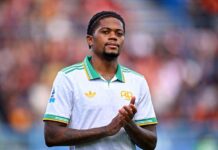 Roma, infortunio Bailey: out per tre settimane