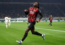 Leao decide Milan-Lazio: rossoneri primi per una notte