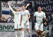 Serie A, l’Inter batte l’Atalanta e torna in testa alla classifica