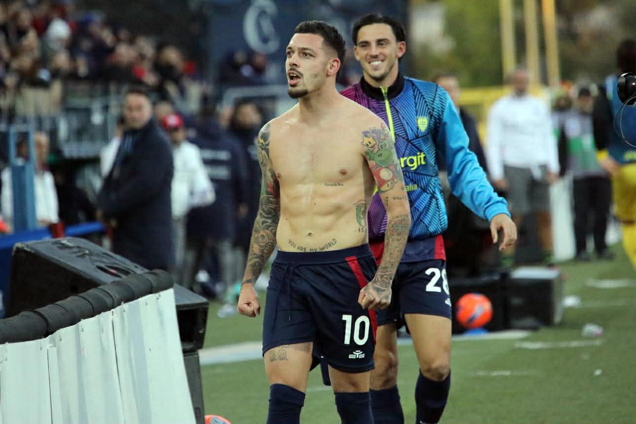 Cagliari-Roma, Gaetano: “Il gol lo dedico a me stesso: ce l’ho messa tutta”