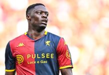 Roma-Genoa, Ekuban: “Siamo partiti morbidi e non ce lo possiamo permettere”