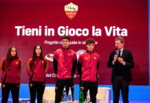 AS Roma e il progetto “Tieni in gioco la vita”: presentati i primi risultati