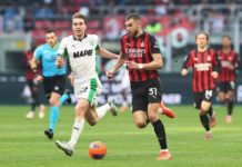 Serie A, solo un pareggio per il Milan contro il Sassuolo. Rossoneri primi a +1 dal Napoli e +5 dalla Roma