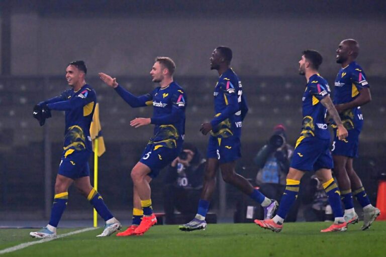 Verona, primo acuto stagionale: 3-1 all’Atalanta al Bentegodi