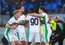 Serie A, il Sassuolo espugna Pisa: Grosso batte Gilardino