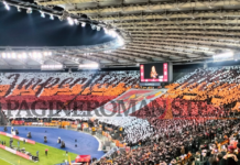 Roma, la Curva Sud omaggia De Falchi: “Imperitura Memoria”