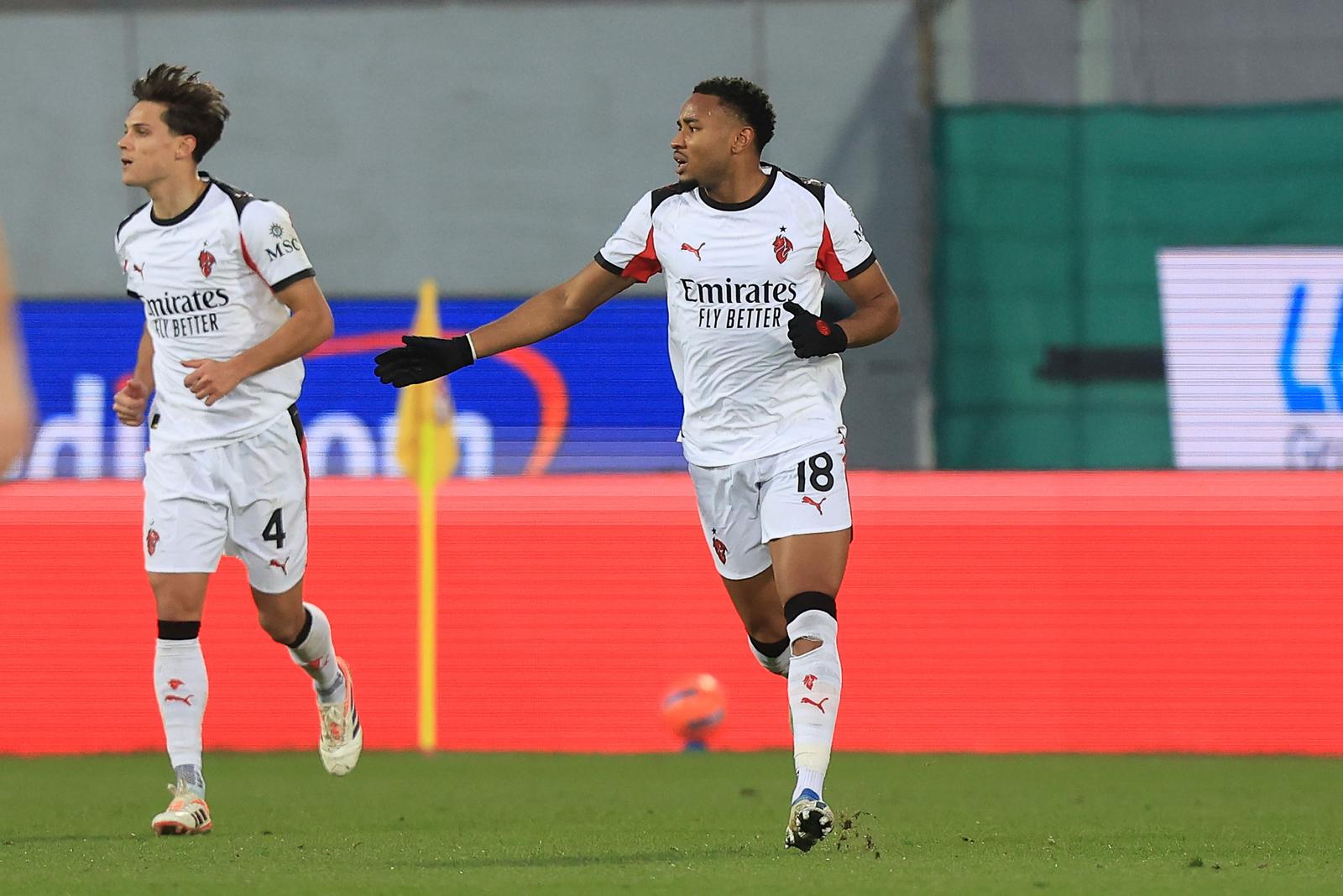 Serie A: Nkunku pareggia all’ultimo e salva il Milan contro la Fiorentina