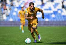 Udinese, stagione finita per Zanoli: intervento al crociato destro a Villa Stuart