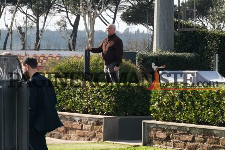 Roma, rifinitura verso Bologna: Soulé ancora a parte, prosegue il recupero di Dybala. Presente anche Ranieri – VIDEO